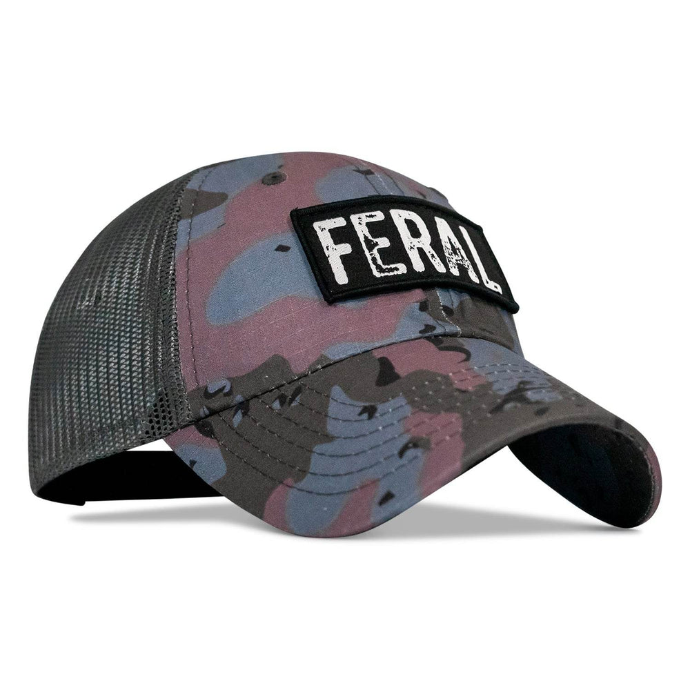 Feral Patch RipStop Mesh Snapback Hat - One Revolver Surfboards