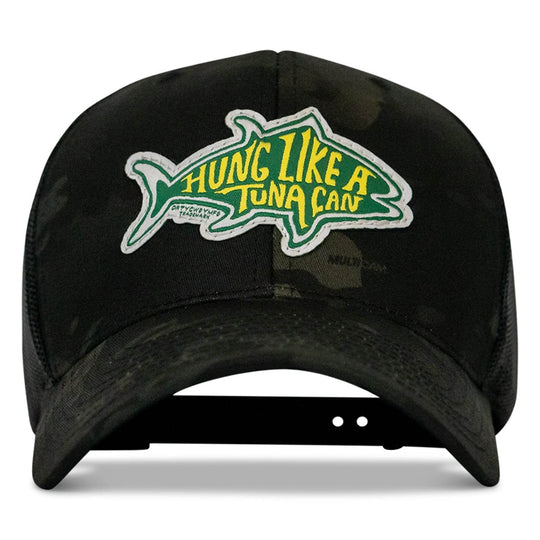 Hung Like A Tuna Can Snapback Hat - One Revolver Surfboards