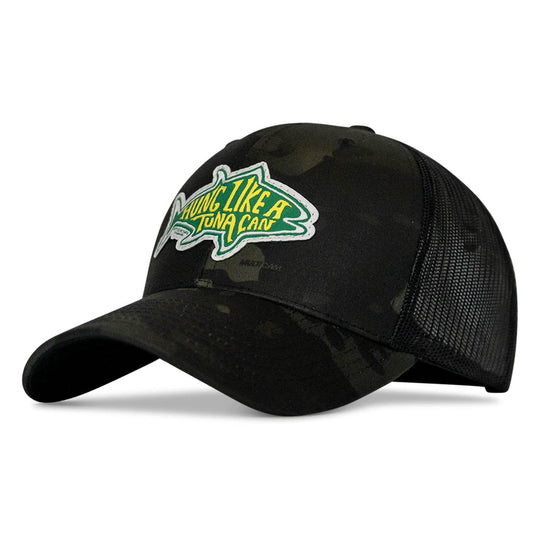 Hung Like A Tuna Can Snapback Hat - One Revolver Surfboards