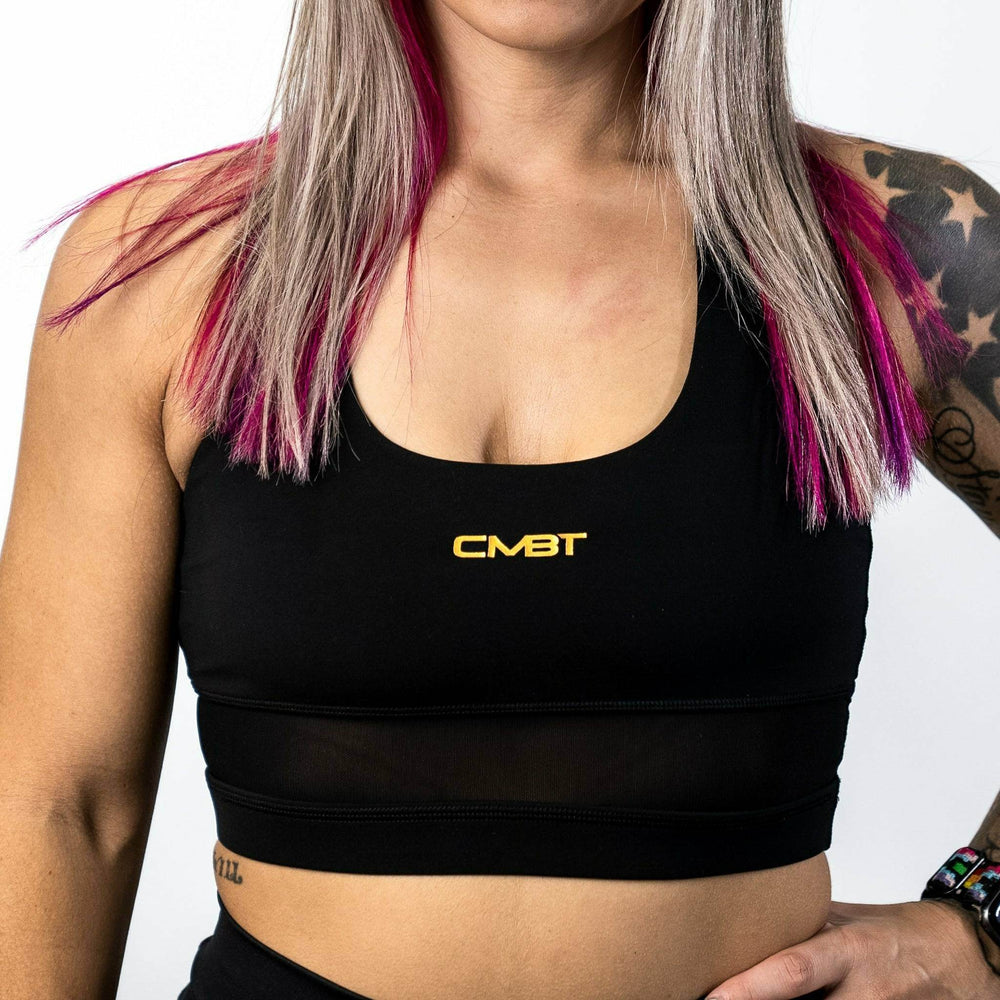 Ladies Sports Training Bra - Vitality Luxe Cross Strap Rear Edition - One Revolver Surfboards