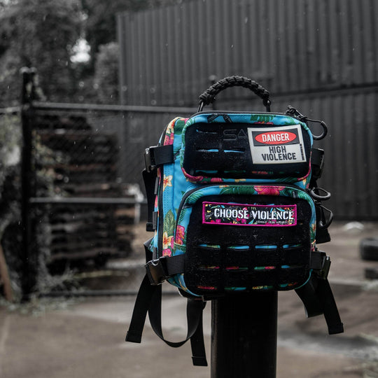 Danger High Violence Pvc Patch - One Revolver Surfboards