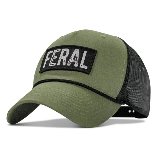 Feral Patch Rope Snapback Hat - One Revolver Surfboards