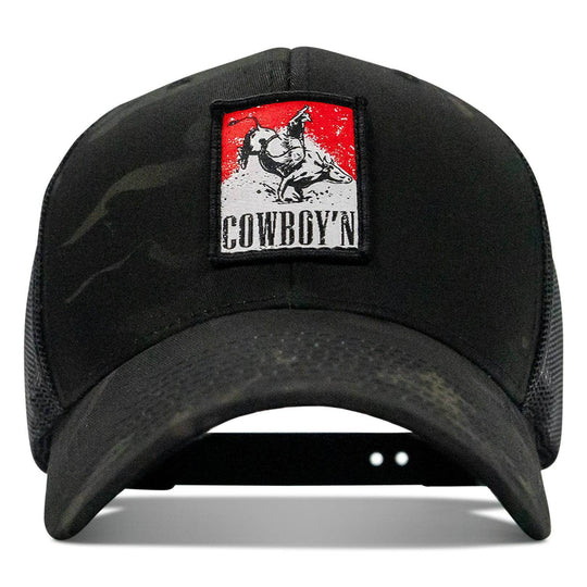 Cowboy'n Knuck If You Buck Patch SnapBack - One Revolver Surfboards