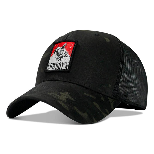Cowboy'n Knuck If You Buck Patch SnapBack - One Revolver Surfboards