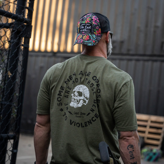 Shoot First. Die Last. Club Patch Ripstop Snapback