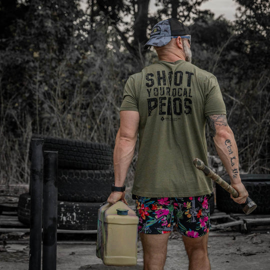 Shoot Your Local Pedos Men's T-Shirt - One Revolver Surfboards