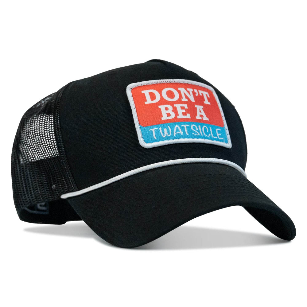 Don't Be A Twatsicle Patch Rope Snapback - One Revolver Surfboards