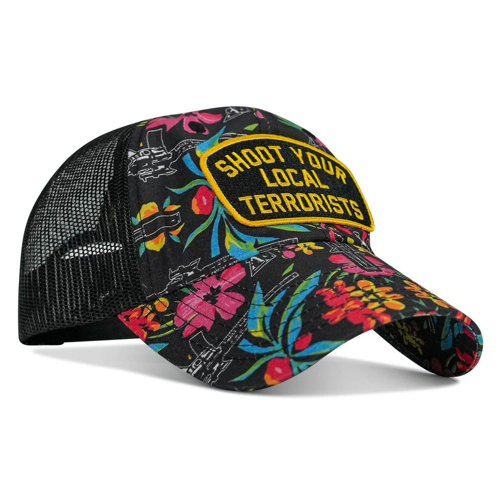 Shoot Your Local Terrorists Patch Low Pro Ripstop Snapback - One Revolver Surfboards