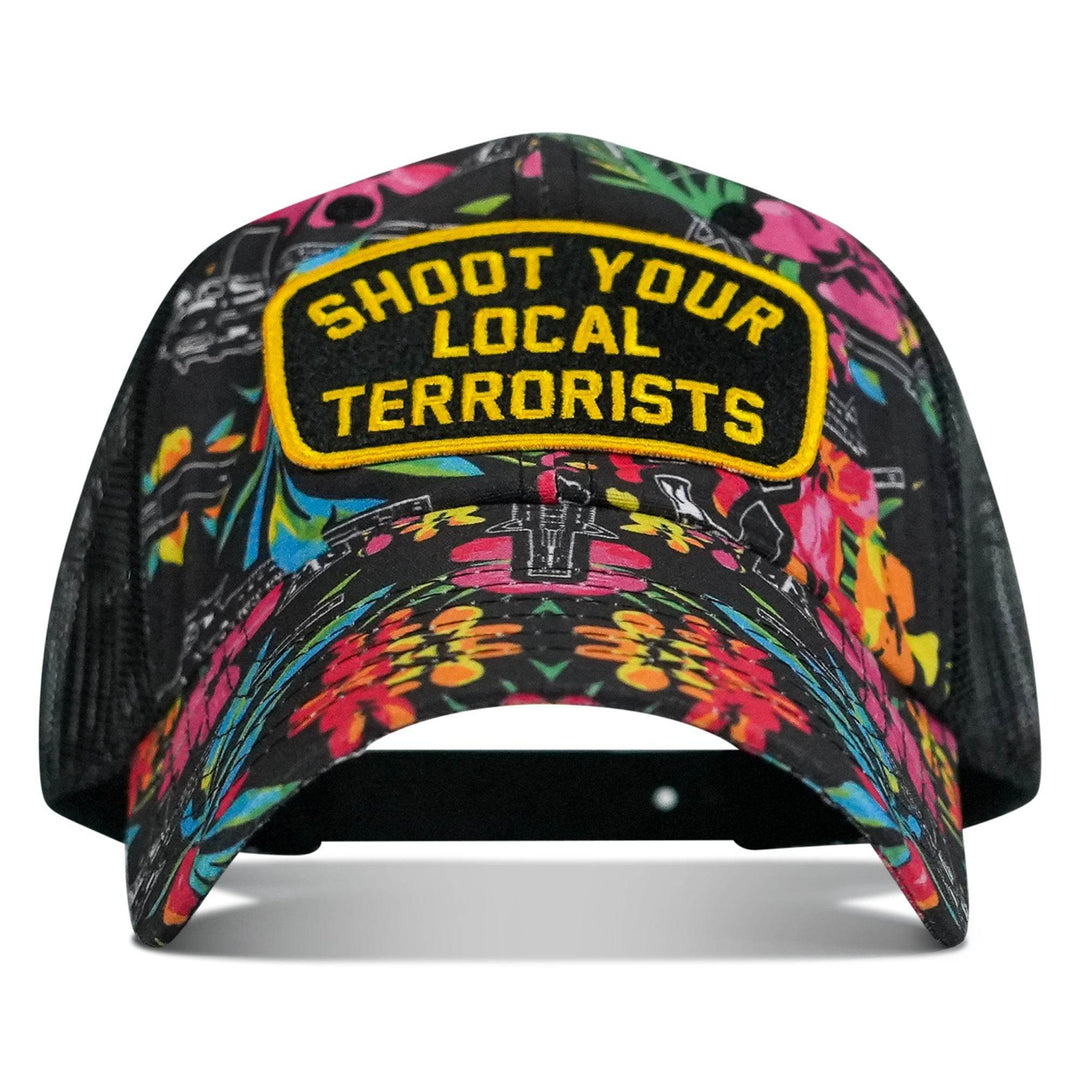 Shoot Your Local Terrorists Patch Low Pro Ripstop Snapback - One Revolver Surfboards