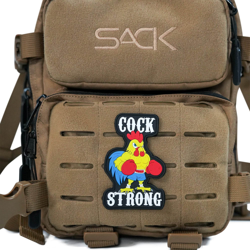 Cock Strong Boxing Chicken Pvc Patch - One Revolver Surfboards