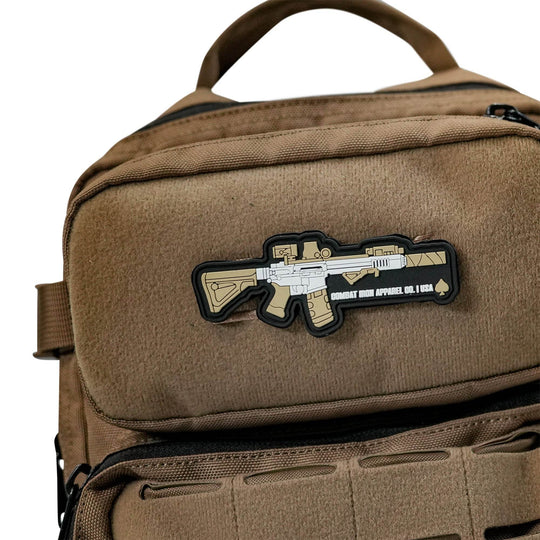 Long Range Pew Pew Rifle Pvc Patch - One Revolver Surfboards