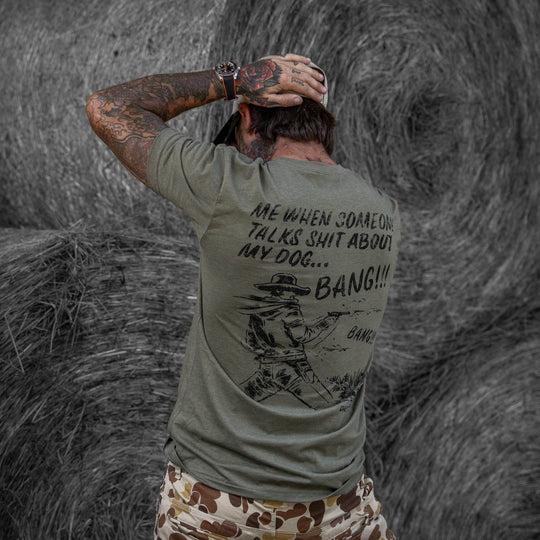 Me When Someone Talk About My Dog Men's T-Shirt - One Revolver Surfboards