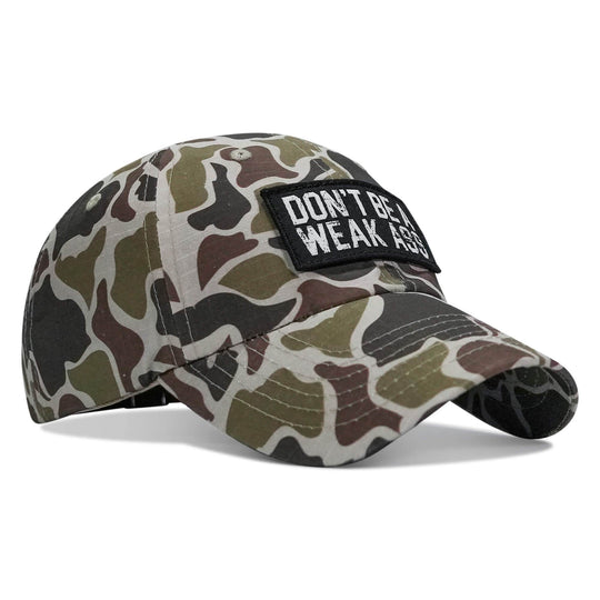 Don't Be A Weak Ass Patch Low Profile RipStop Hat - One Revolver Surfboards