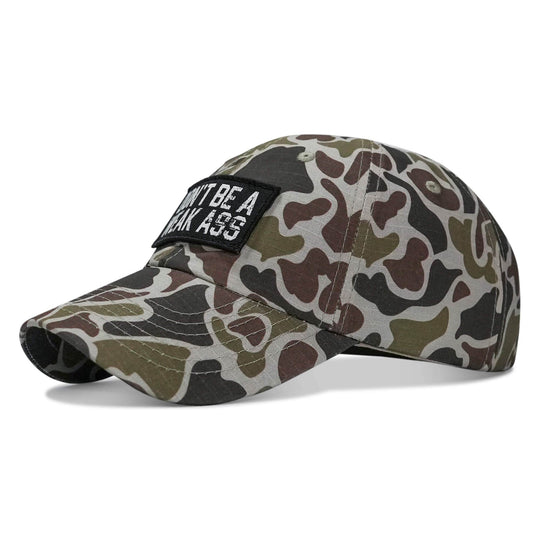 Don't Be A Weak Ass Patch Low Profile RipStop Hat - One Revolver Surfboards