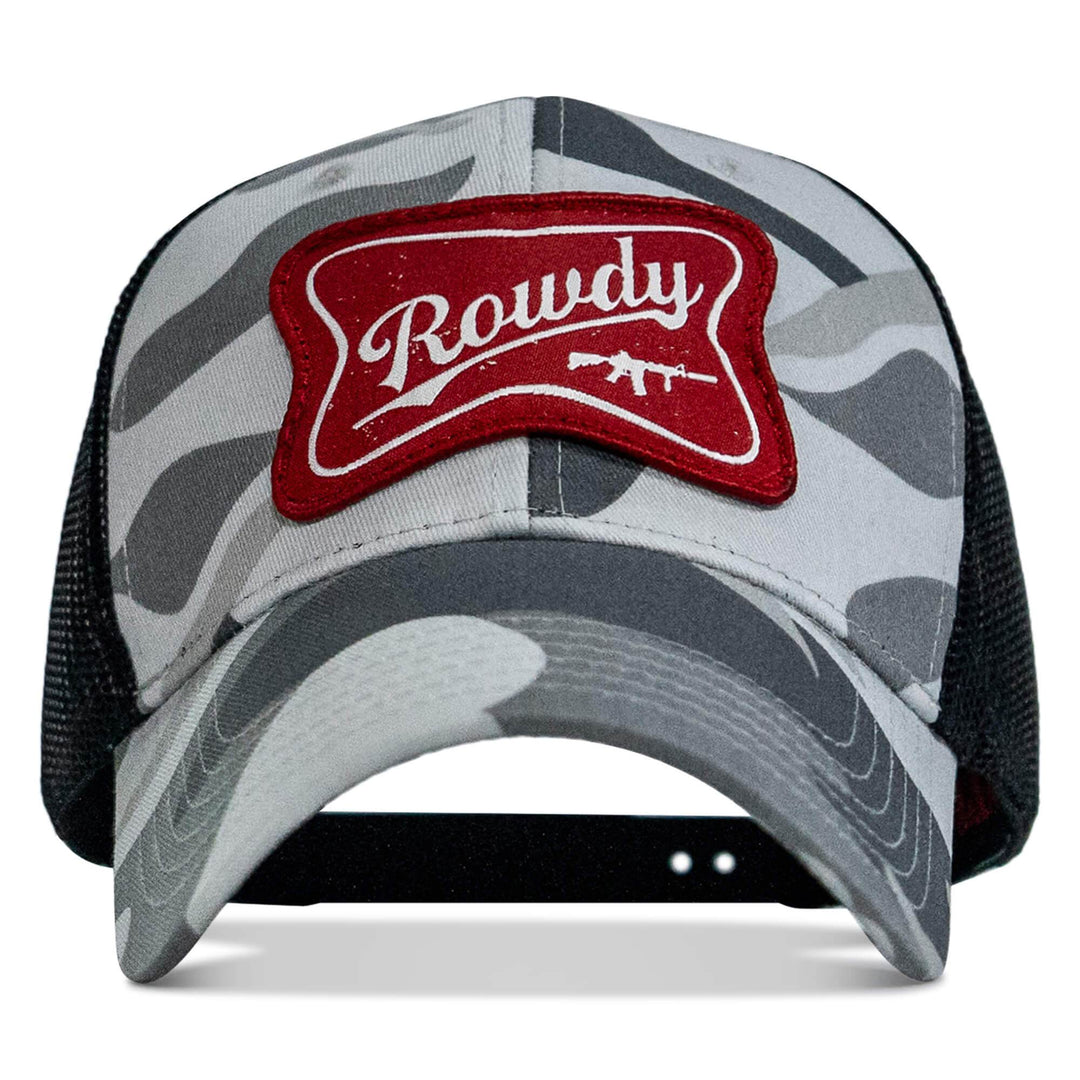 Rowdy Beer Logo Patch Snapback Hat - One Revolver Surfboards
