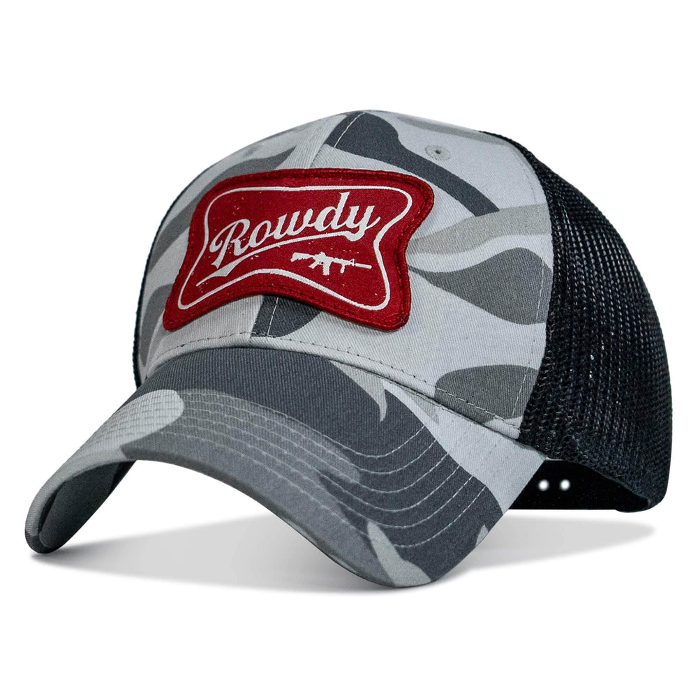 Rowdy Beer Logo Patch Snapback Hat - One Revolver Surfboards