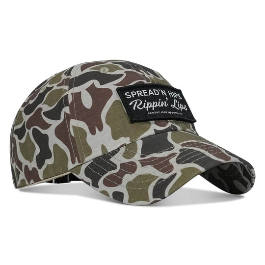 Spreadin' Hips and Rippin' Lips Low Profile RipStop Hat - One Revolver Surfboards