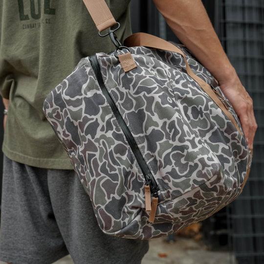 Waterproof XL 57.5L Waxed Duffle Bag - One Revolver Surfboards