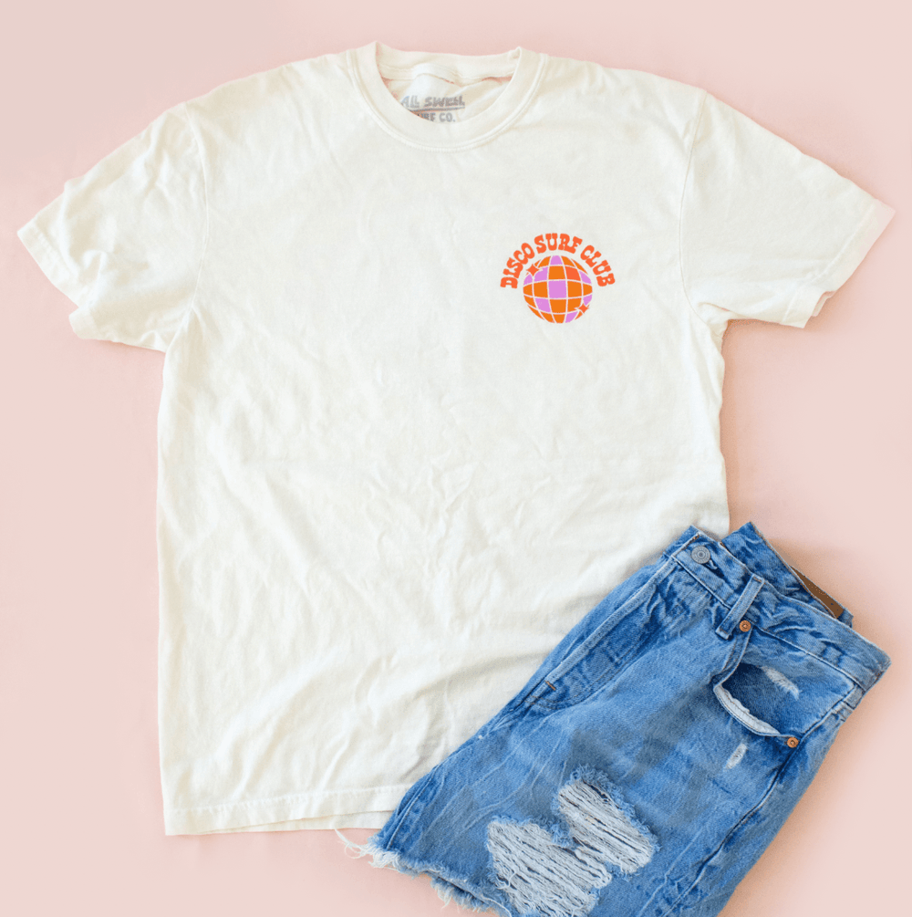 Disco Surf Club Unisex Tee - One Revolver Surfboards