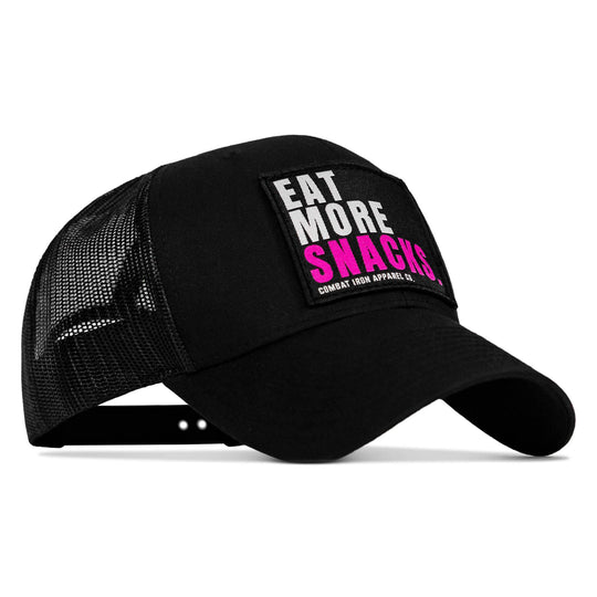 Eat More Snacks Patch Snapback Hat - One Revolver Surfboards