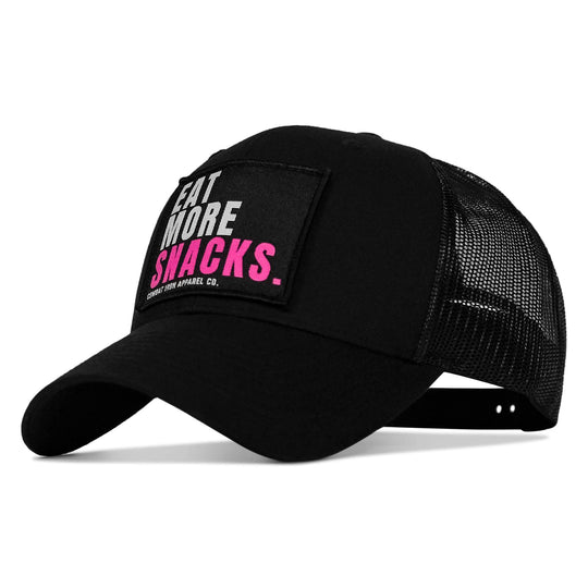 Eat More Snacks Patch Snapback Hat - One Revolver Surfboards