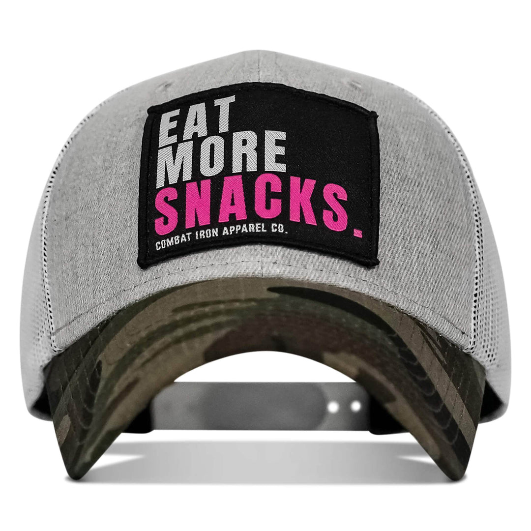 Eat More Snacks Patch Snapback Hat - One Revolver Surfboards