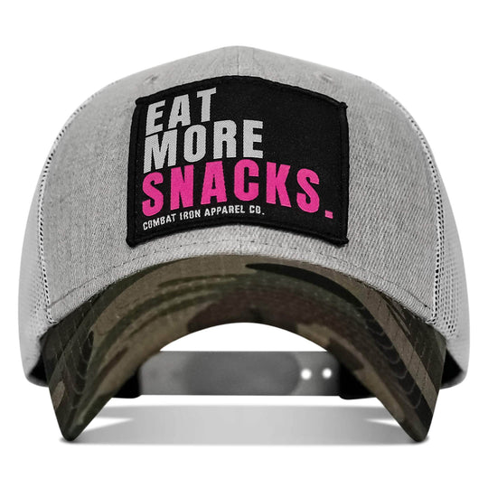 Eat More Snacks Patch Snapback Hat - One Revolver Surfboards