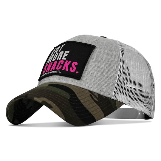 Eat More Snacks Patch Snapback Hat - One Revolver Surfboards