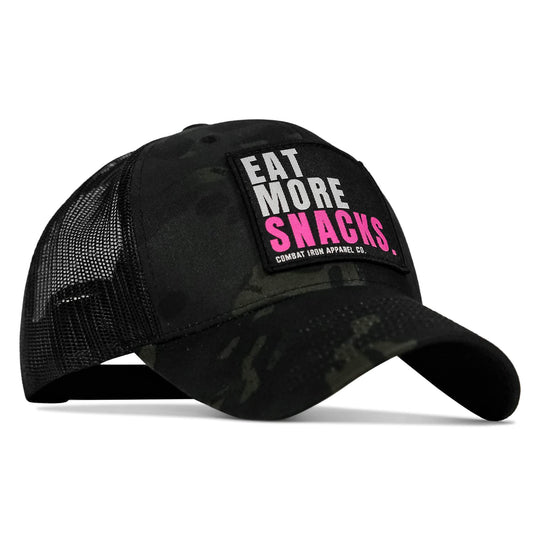 Eat More Snacks Patch Snapback Hat - One Revolver Surfboards