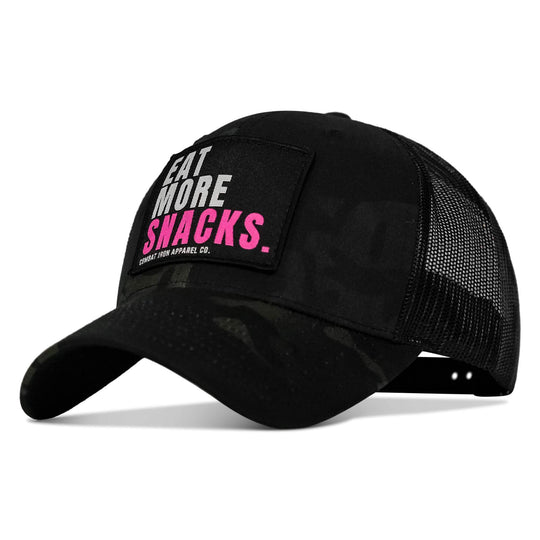 Eat More Snacks Patch Snapback Hat - One Revolver Surfboards