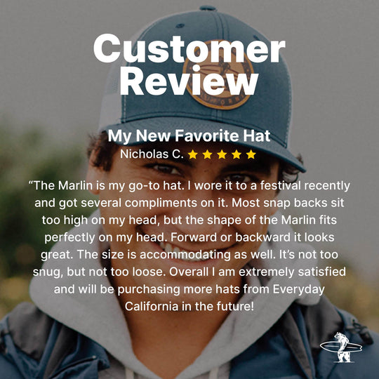 Marlin Snapback Hat - One Revolver Surfboards