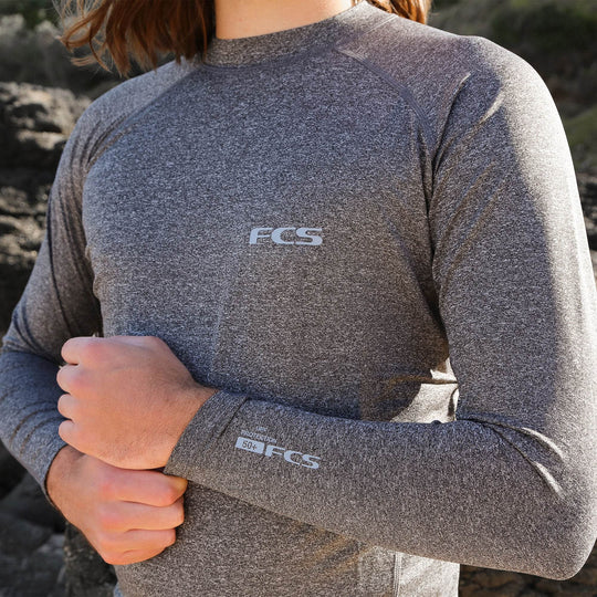 Essential Long Sleeve Rash Vest - One Revolver Surfboards