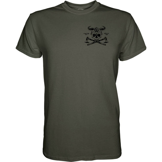 FEAR NOT DEATH, VIKING WARRIOR MEN'S T-SHIRT - One Revolver Surfboards