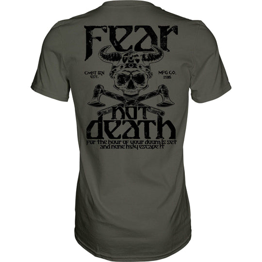 FEAR NOT DEATH, VIKING WARRIOR MEN'S T-SHIRT - One Revolver Surfboards