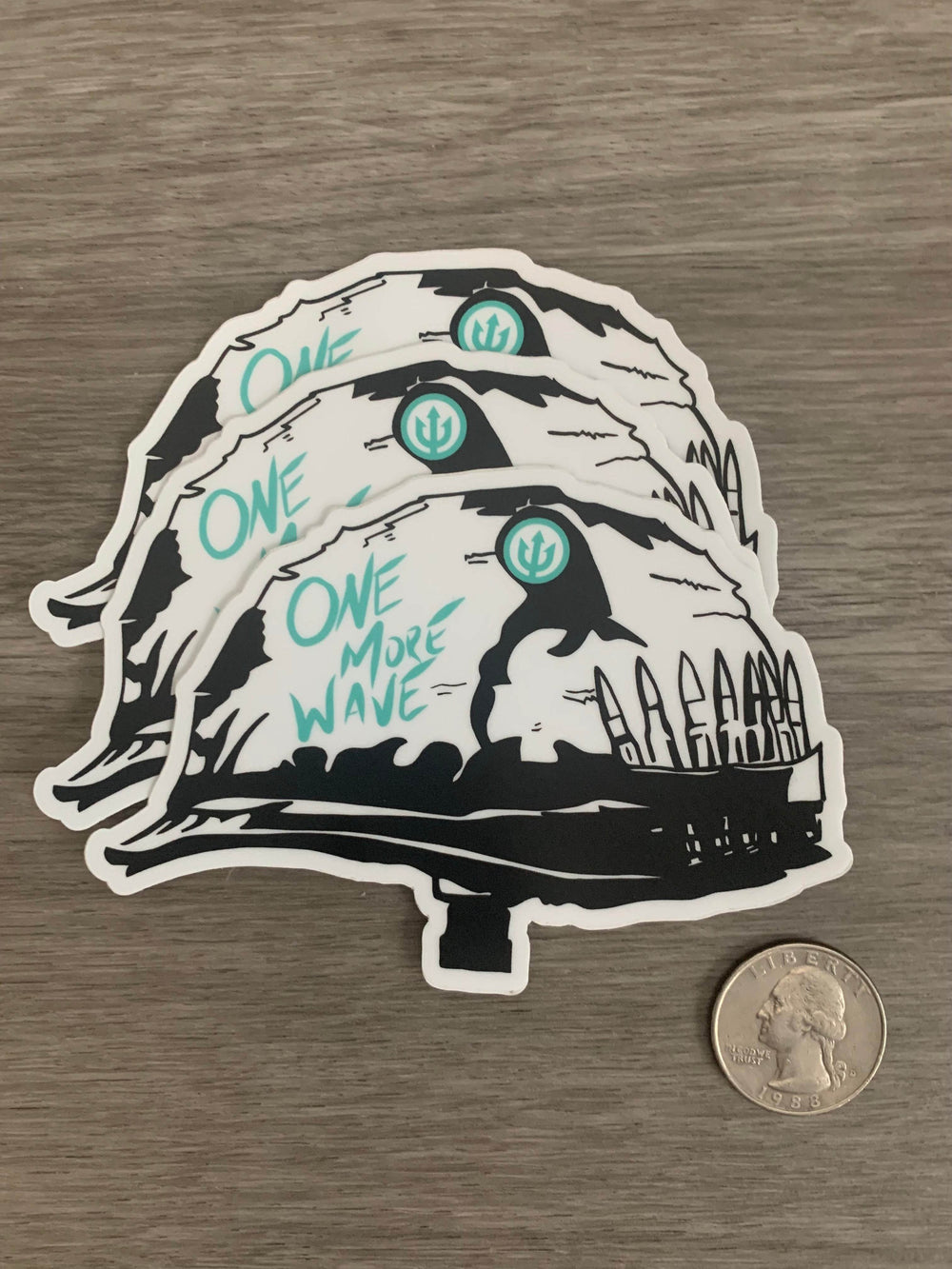 Full Metal Stoke Sticker - One Revolver Surfboards