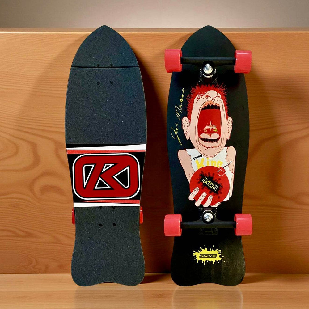 Josh Marlowe “Bomb King” Limited Edition Torpedo COMPLETE 10”x31” HAND-PAINTED (1 of 5) - One Revolver Surfboards