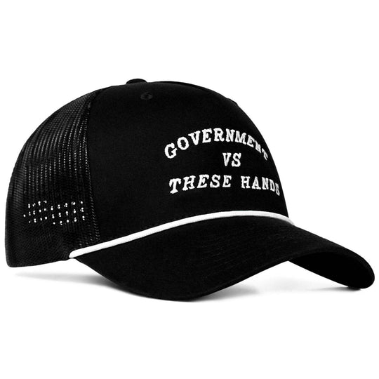 Government -vs- These Hands Rope SnapBack Hat - One Revolver Surfboards