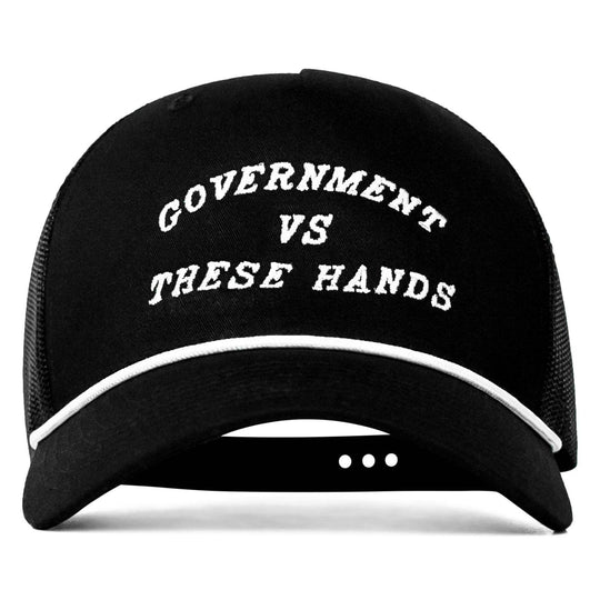 Government -vs- These Hands Rope SnapBack Hat - One Revolver Surfboards