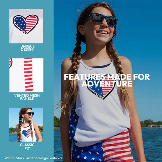Girl's Tie Tank - One Revolver Surfboards
