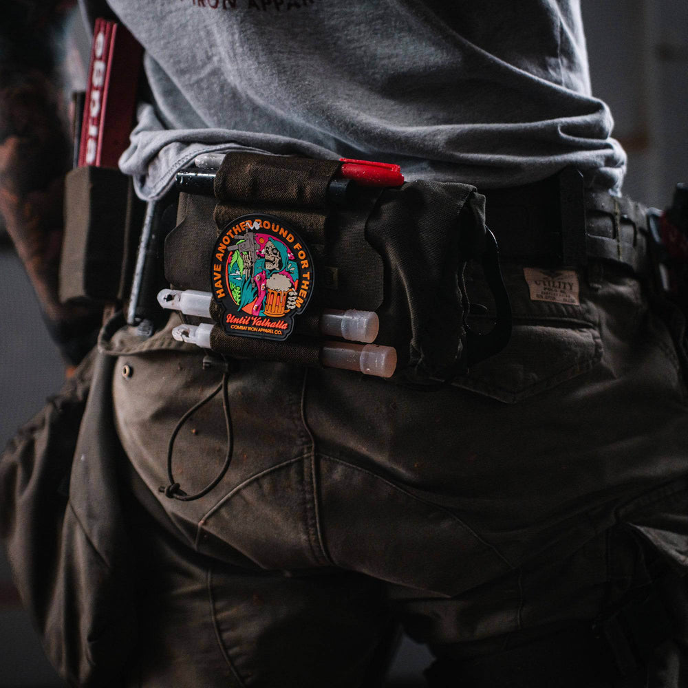 Have Another Round For Them - Until Valhalla PVC Patch - One Revolver Surfboards