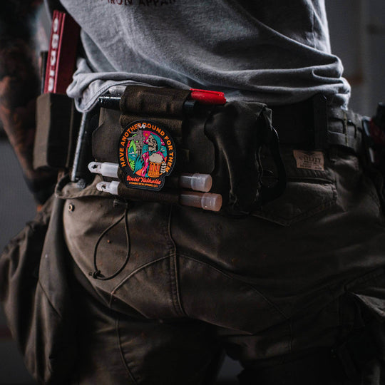 Have Another Round For Them - Until Valhalla PVC Patch - One Revolver Surfboards