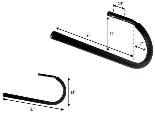 Hi-Port 1 | Surfboard Storage Ceiling Rack | Holds 50 lbs - One Revolver Surfboards