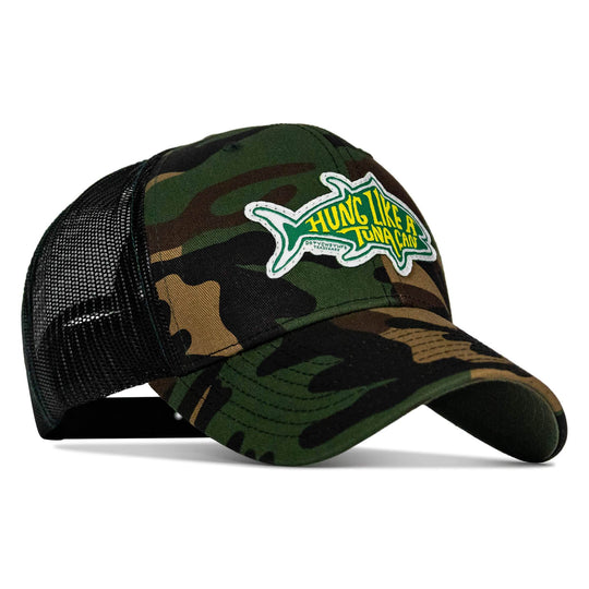 Hung Like A Tuna Can Snapback Hat - One Revolver Surfboards