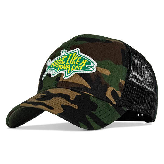 Hung Like A Tuna Can Snapback Hat - One Revolver Surfboards