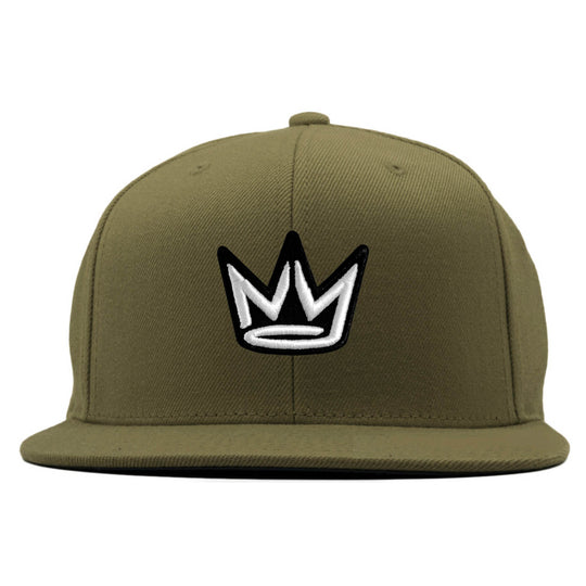 Crown Logo Snapback Hat - One Revolver Surfboards