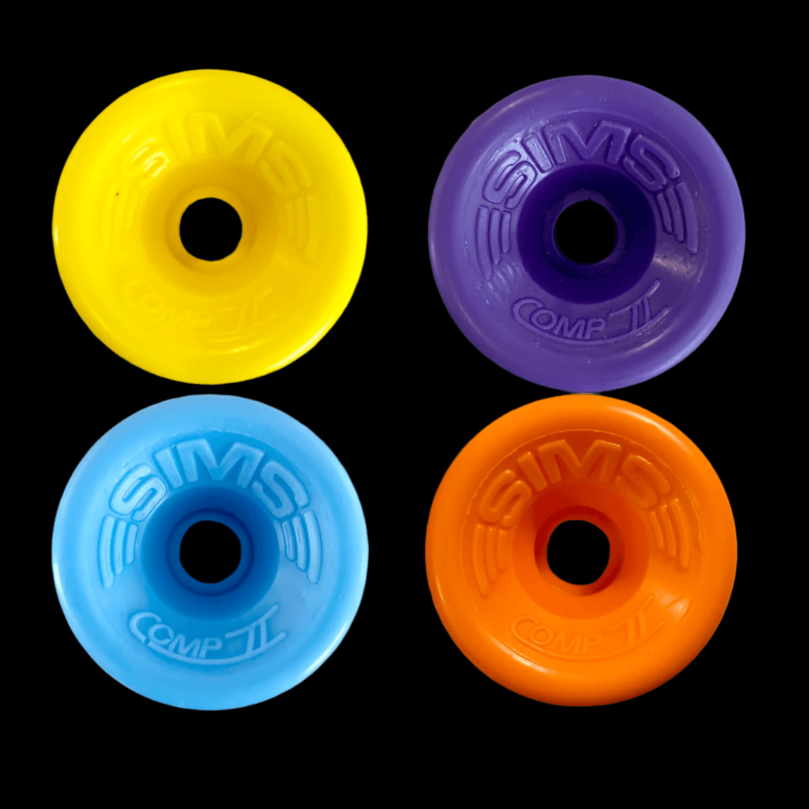 SIMS Comp II Conical Wheels 64mm/95A (1 of 25) - One Revolver Surfboards