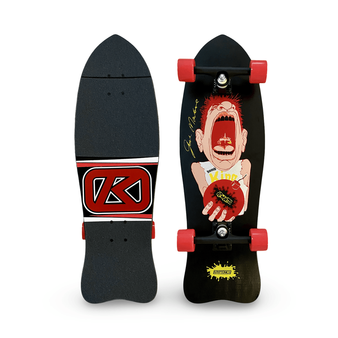 Josh Marlowe “Bomb King” Limited Edition Torpedo COMPLETE 10”x31” HAND-PAINTED (1 of 5) - One Revolver Surfboards