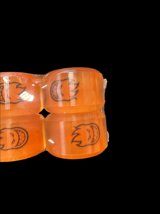 Spitfire Sapphires Conical Full Neon Orange 56mm Skateboard Wheels - One Revolver Surfboards
