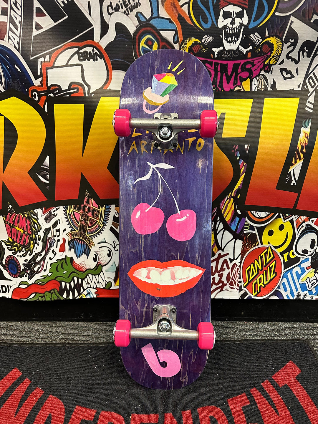 Birdhouse Armanto "Dani Purple" 8.25" Complete Skateboard
