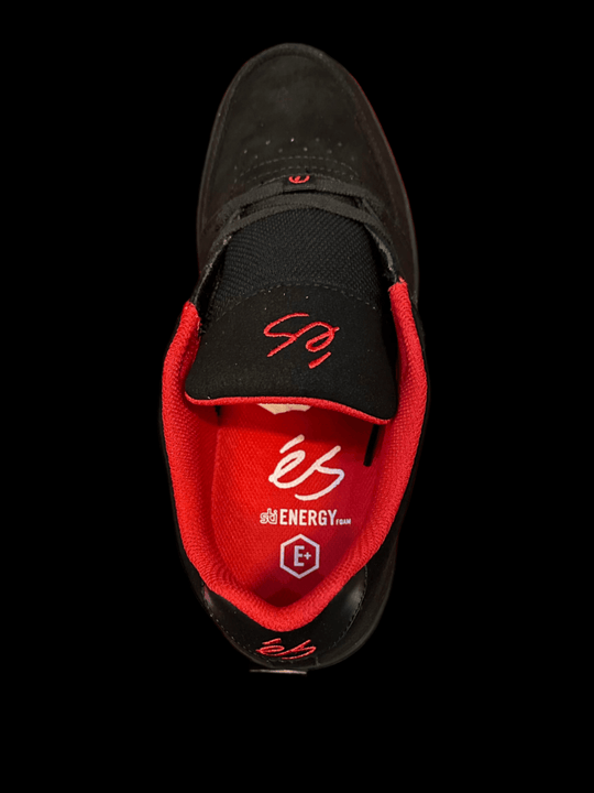 eS ACCEL SLIM Black/Silver Skate Shoes - One Revolver Surfboards